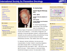 Tablet Screenshot of cancerprev.org